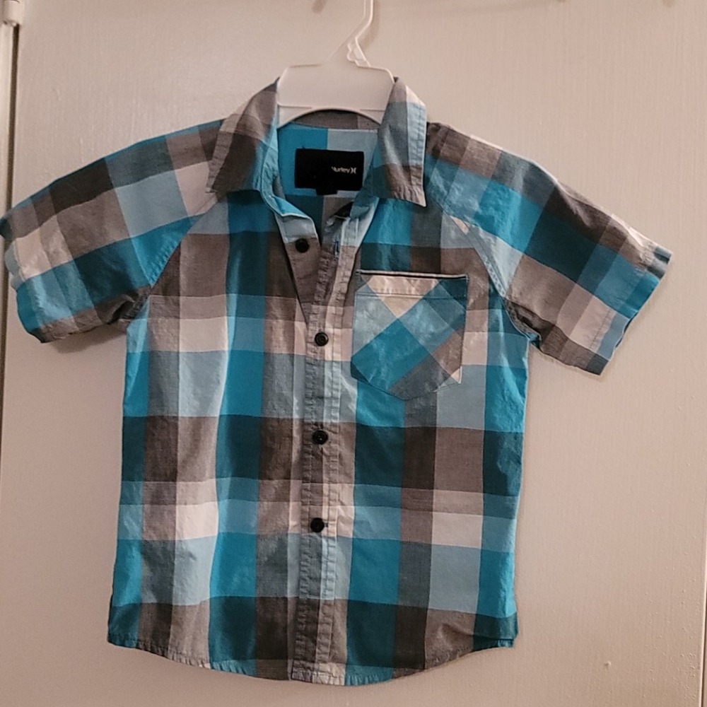 Boys Hurley size 5 button down